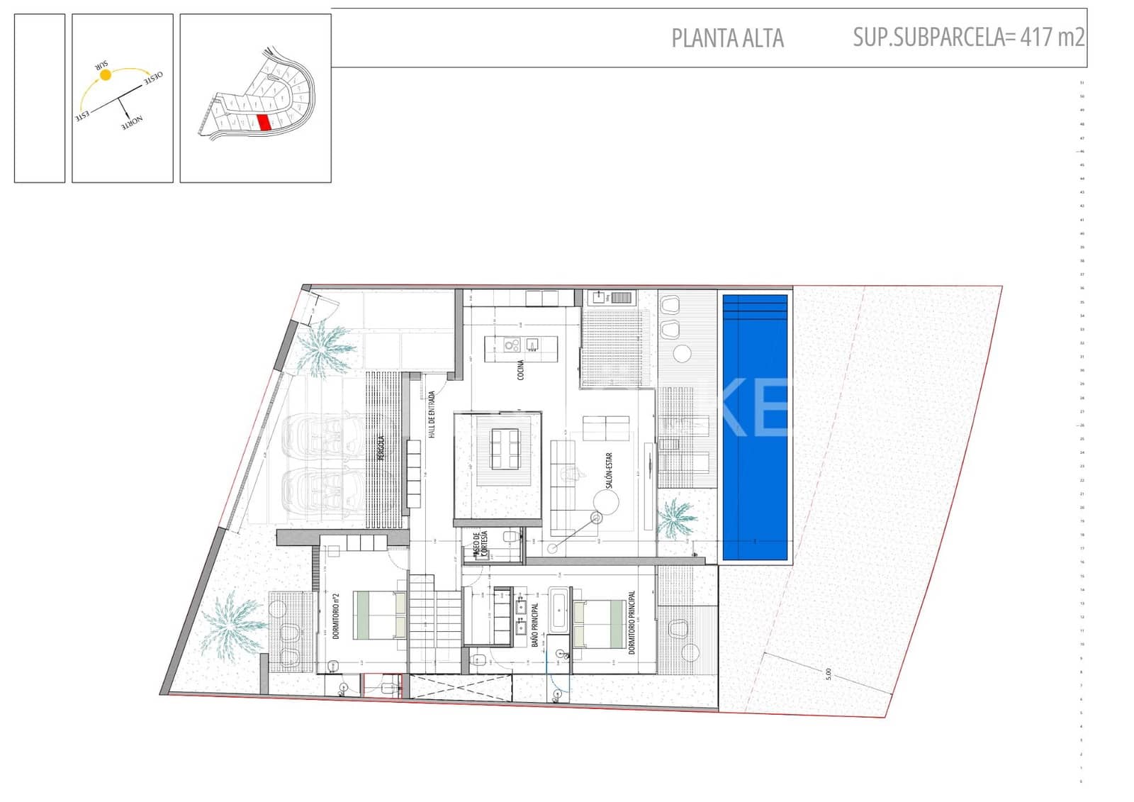 Chalet de 4 habitaciones en Costa Adeje en venta con piscina - 1.980.000 € (Ref: 9699247)