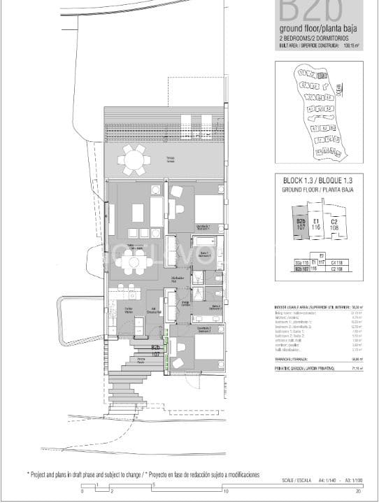 2 camera da letto Appartamento in vendita in Piedra Hincada con piscina garage - 980.000 € (Rif: 9748401)