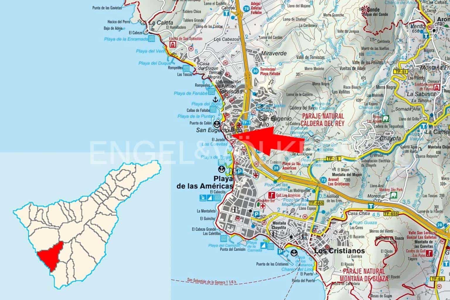 1 sypialnia Apartament na sprzedaż w Costa Adeje z basenem - 320 000 € (Ref: 9902098)