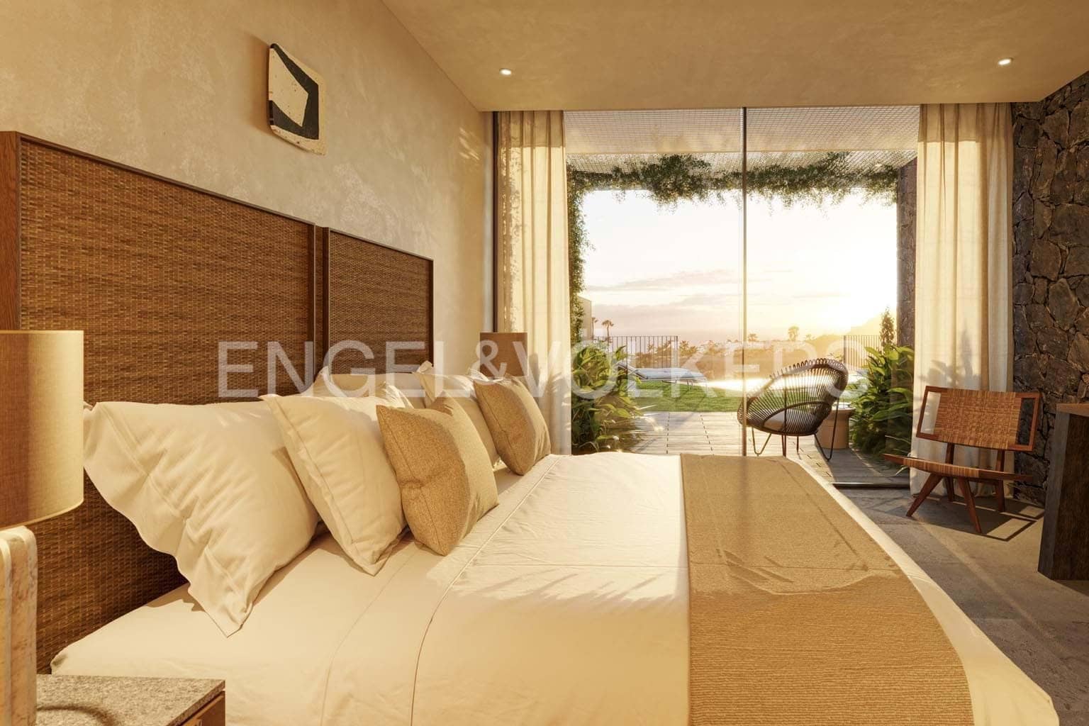 2 chambre Villa/Maison à vendre à Guia de Isora avec piscine garage - 1 350 000 € (Ref: 9911972)