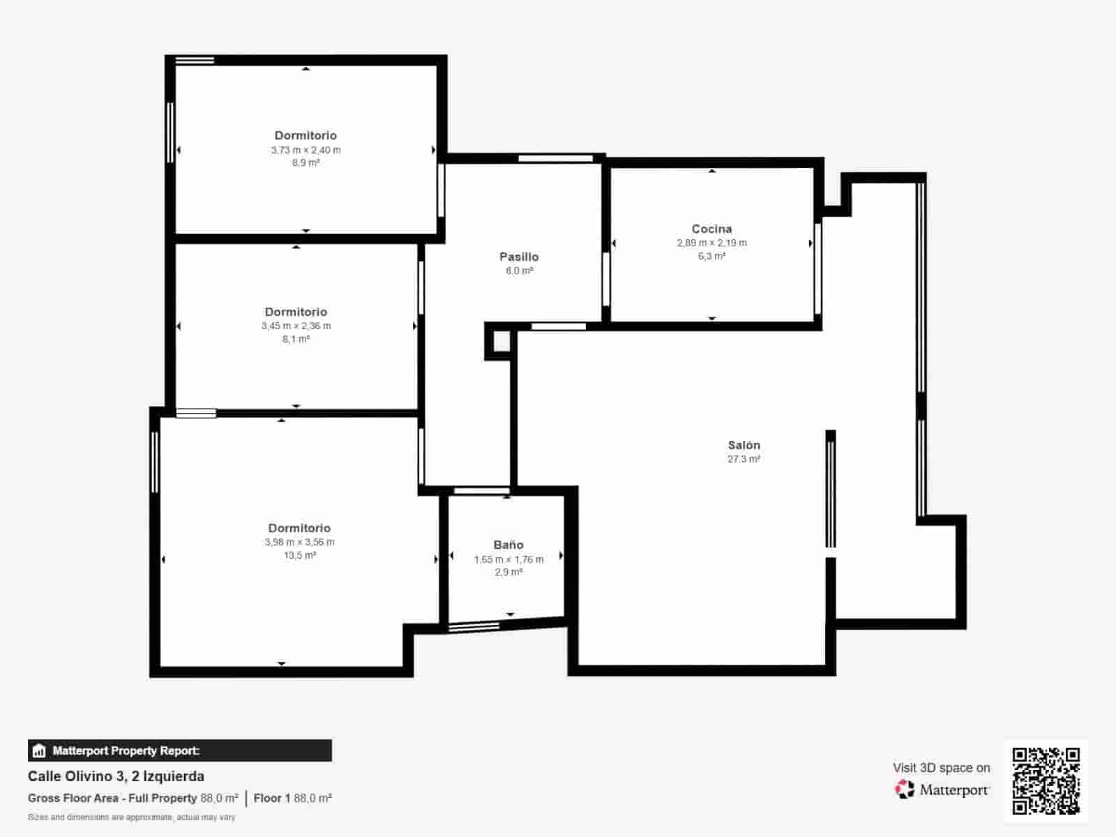 3 soverom Leilighet til salgs i Alicante by - € 79 000 (Ref: 10017605)