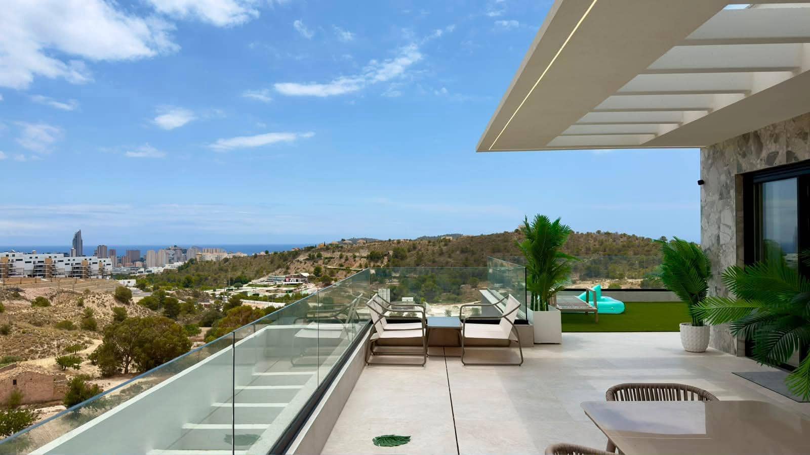 2 slaapkamer Penthouse te koop in Finestrat met zwembad - € 530.000 (Ref: 10017606)