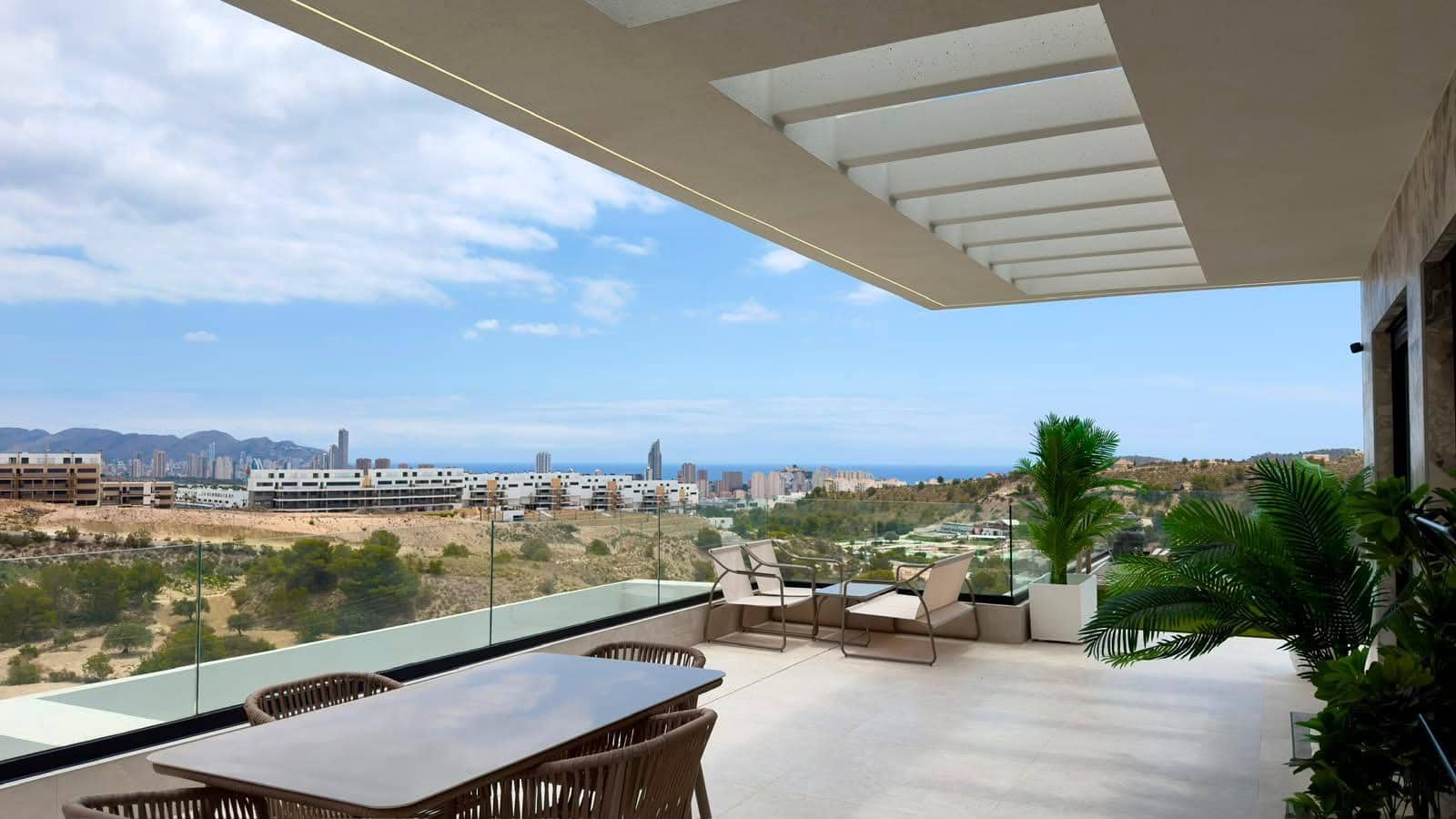 2 slaapkamer Penthouse te koop in Finestrat met zwembad - € 530.000 (Ref: 10017606)
