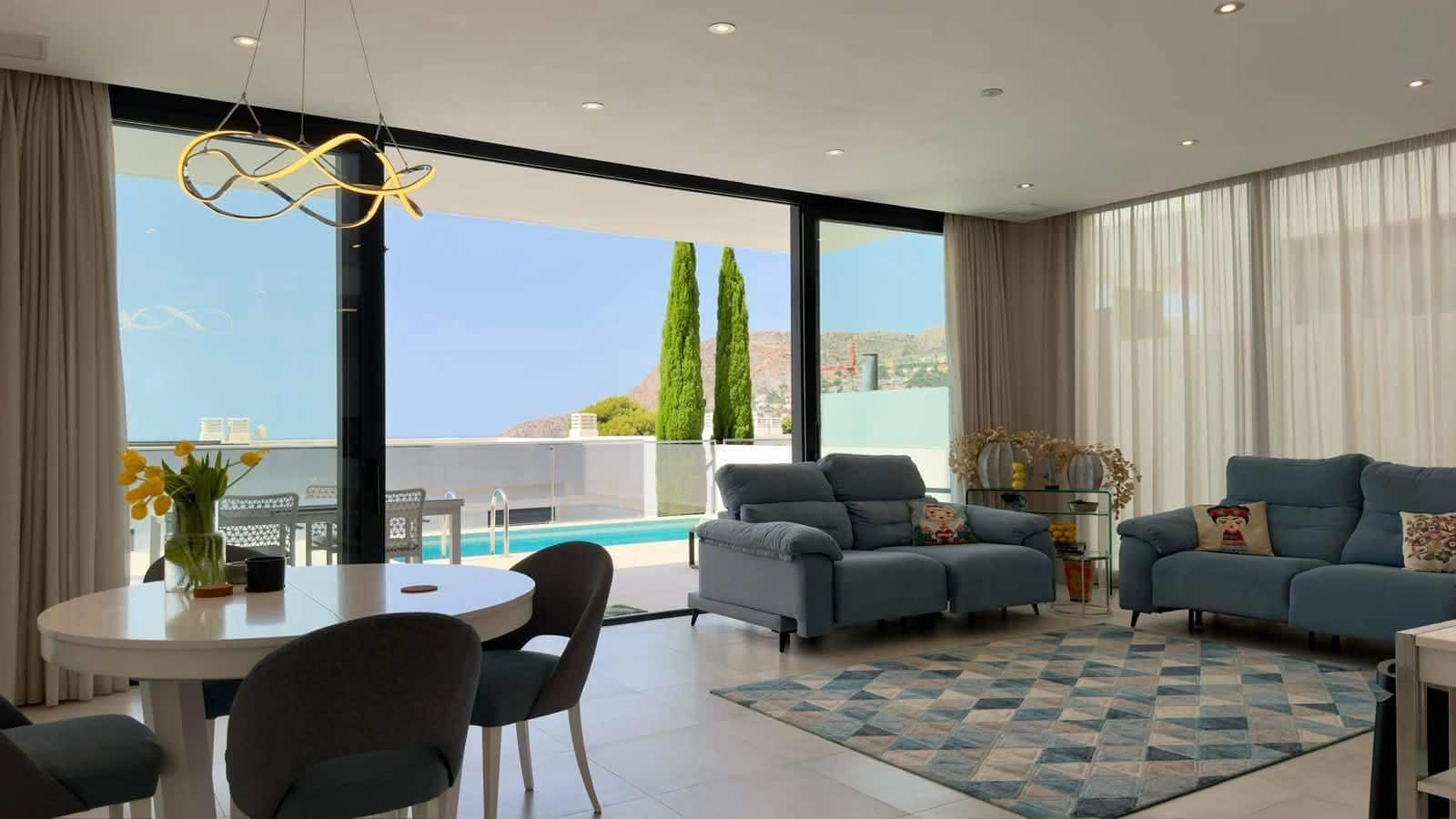 4 makuuhuone Huvila myytävänä paikassa Calpe / Calp mukana uima-altaan 
autotalli - 1 650 000 € (Ref: 10034091)