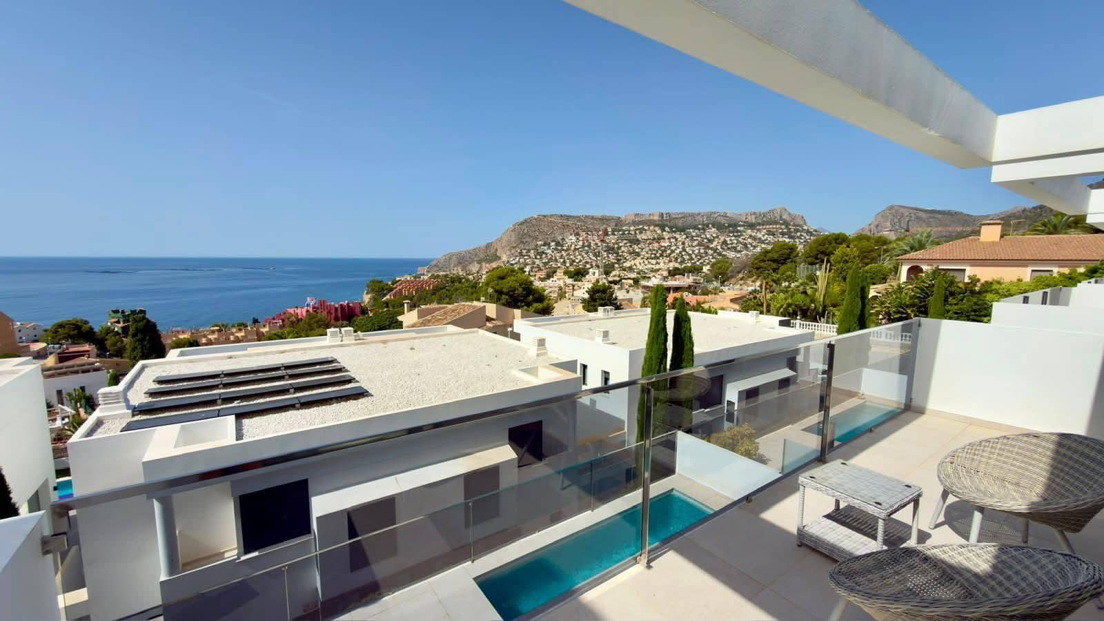 4 makuuhuone Huvila myytävänä paikassa Calpe / Calp mukana uima-altaan 
autotalli - 1 650 000 € (Ref: 10034091)