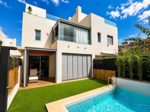 Villa/Maison de 5 chambres à louer à Playa de San Juan, Alicante ville avec piscine garage - 4 500 € (Ref: 10044942)