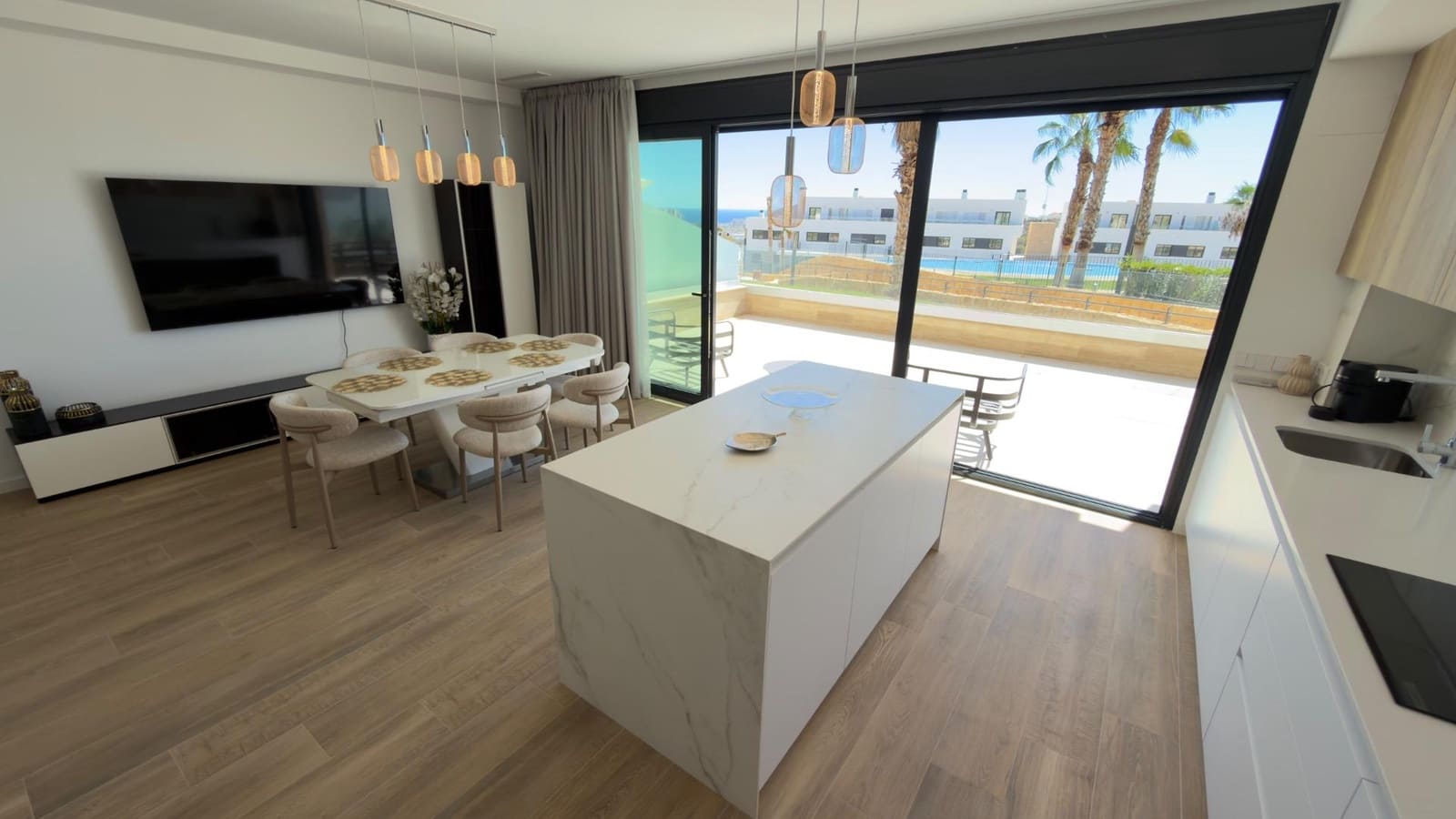 3 slaapkamer Appartement te koop in Finestrat met zwembad garage - € 675.000 (Ref: 10109801)