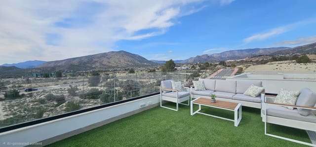 3 soverom Villa til leie i Balcón de Finestrat - Terra Marina, Finestrat - € 2 990 (Ref: 10168567)