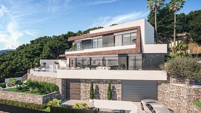 5 Zimmer Villa zu verkaufen in Maryvilla, Calpe / Calp mit Pool Garage - 1.550.000 € (Ref: 6752855)