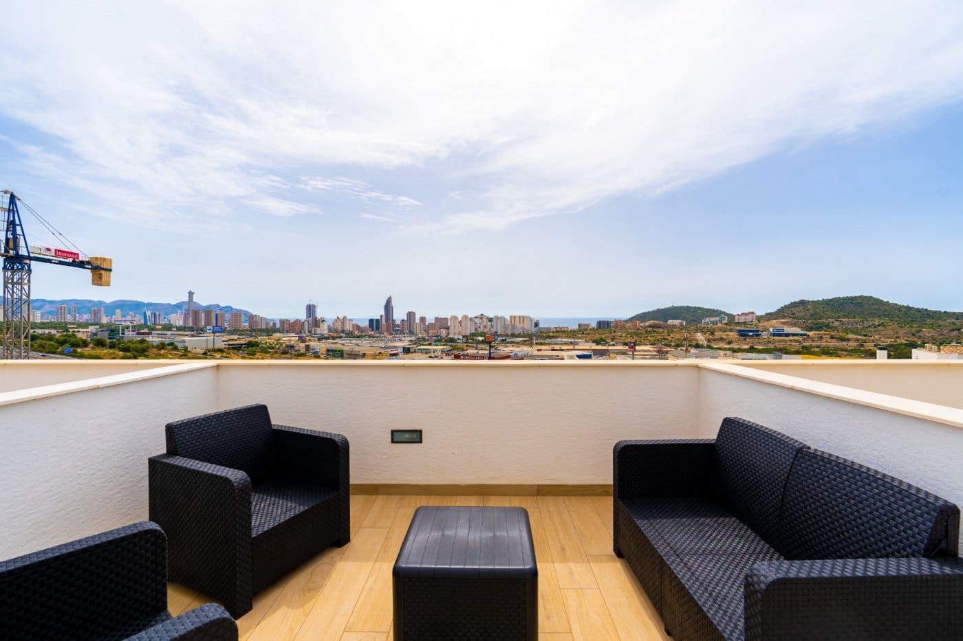 2 sovrum Lägenhet att hyra i Finestrat med pool garage - 1 200 € (Ref: 7048743)