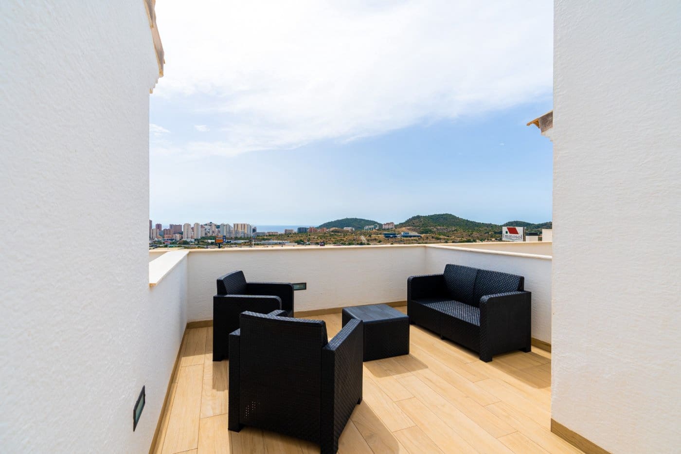 2 sovrum Lägenhet att hyra i Finestrat med pool garage - 1 200 € (Ref: 7048743)