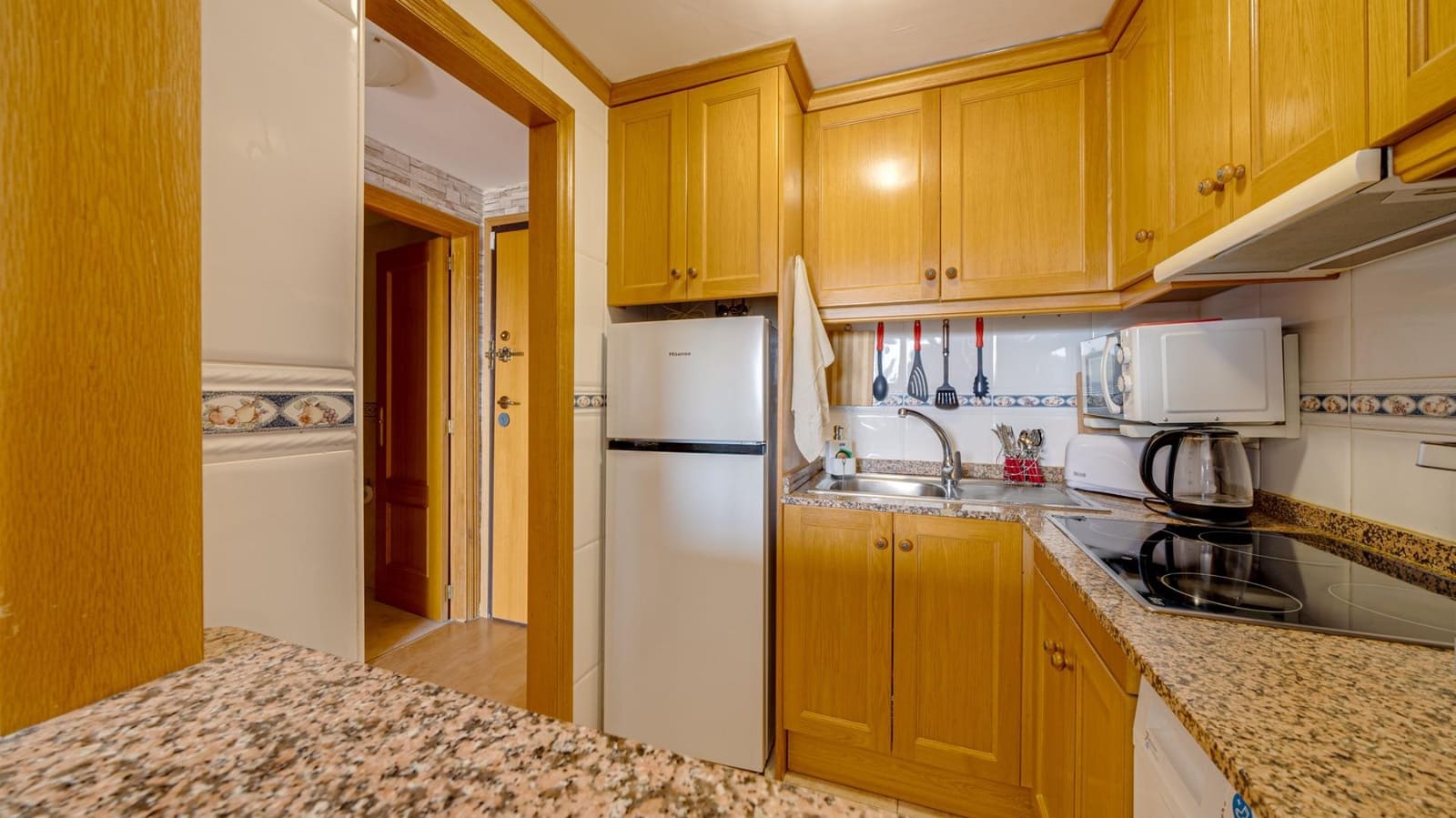 1 slaapkamer Flat te huur in La Villajoyosa / Vila Joiosa met zwembad garage - € 950 (Ref: 7516438)