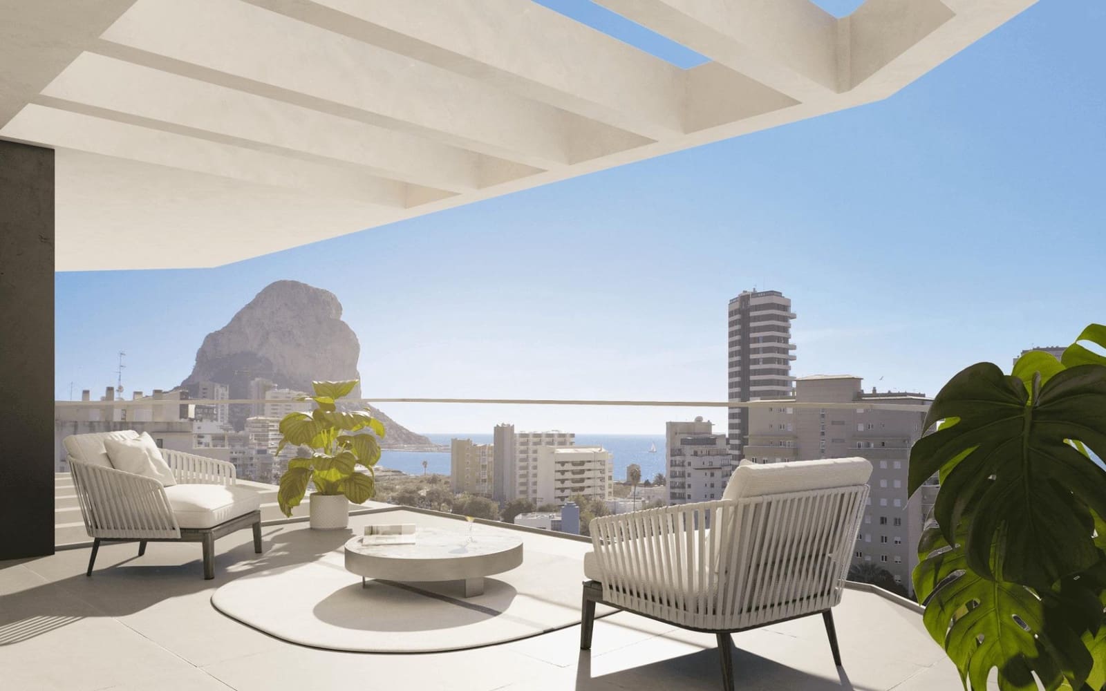 4 makuuhuone Huoneisto myytävänä paikassa Calpe / Calp mukana uima-altaan 
autotalli - 915 000 € (Ref: 7596369)