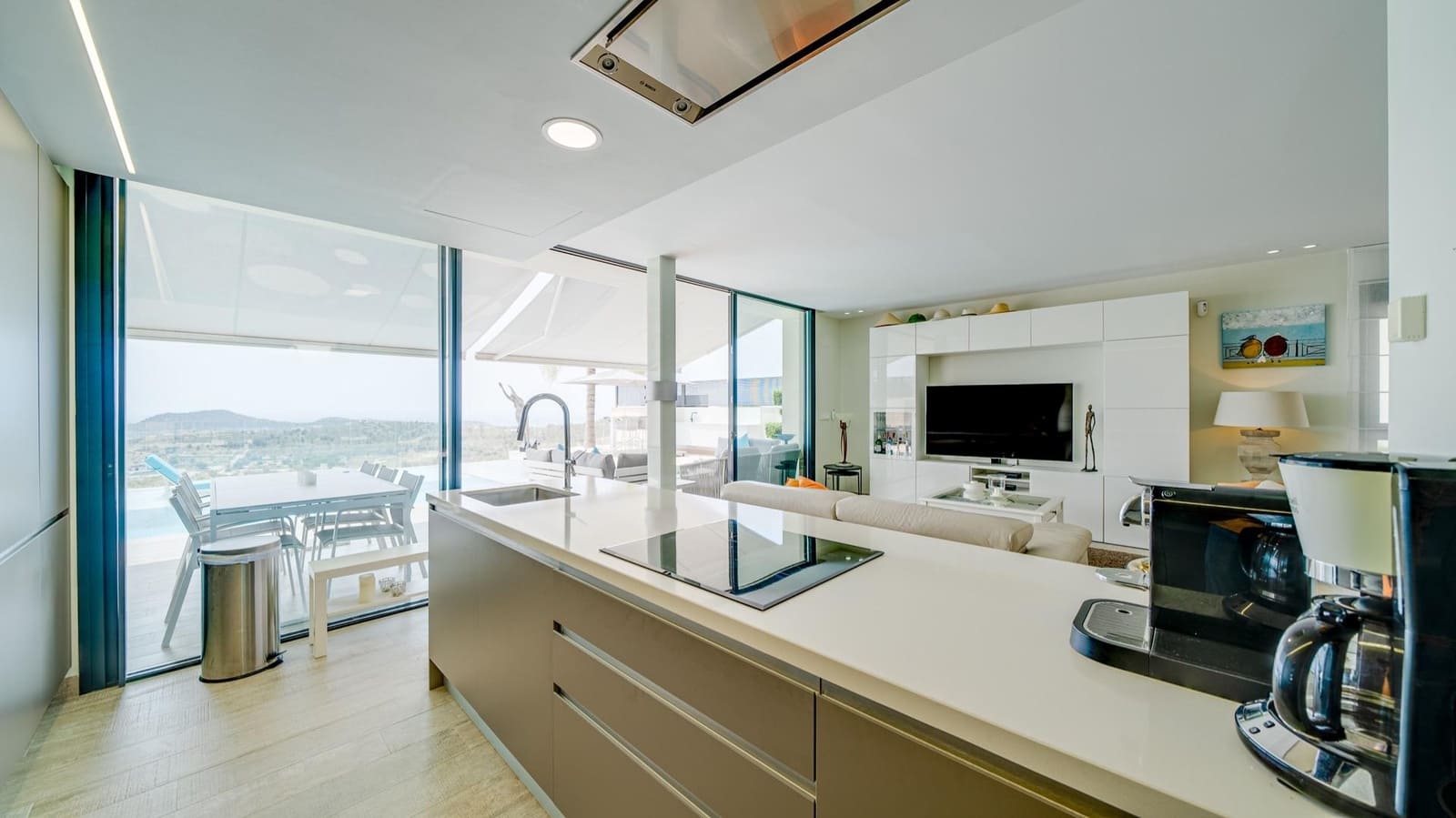 5 makuuhuone Huvila myytävänä paikassa Finestrat mukana uima-altaan 
autotalli - 895 000 € (Ref: 7672234)