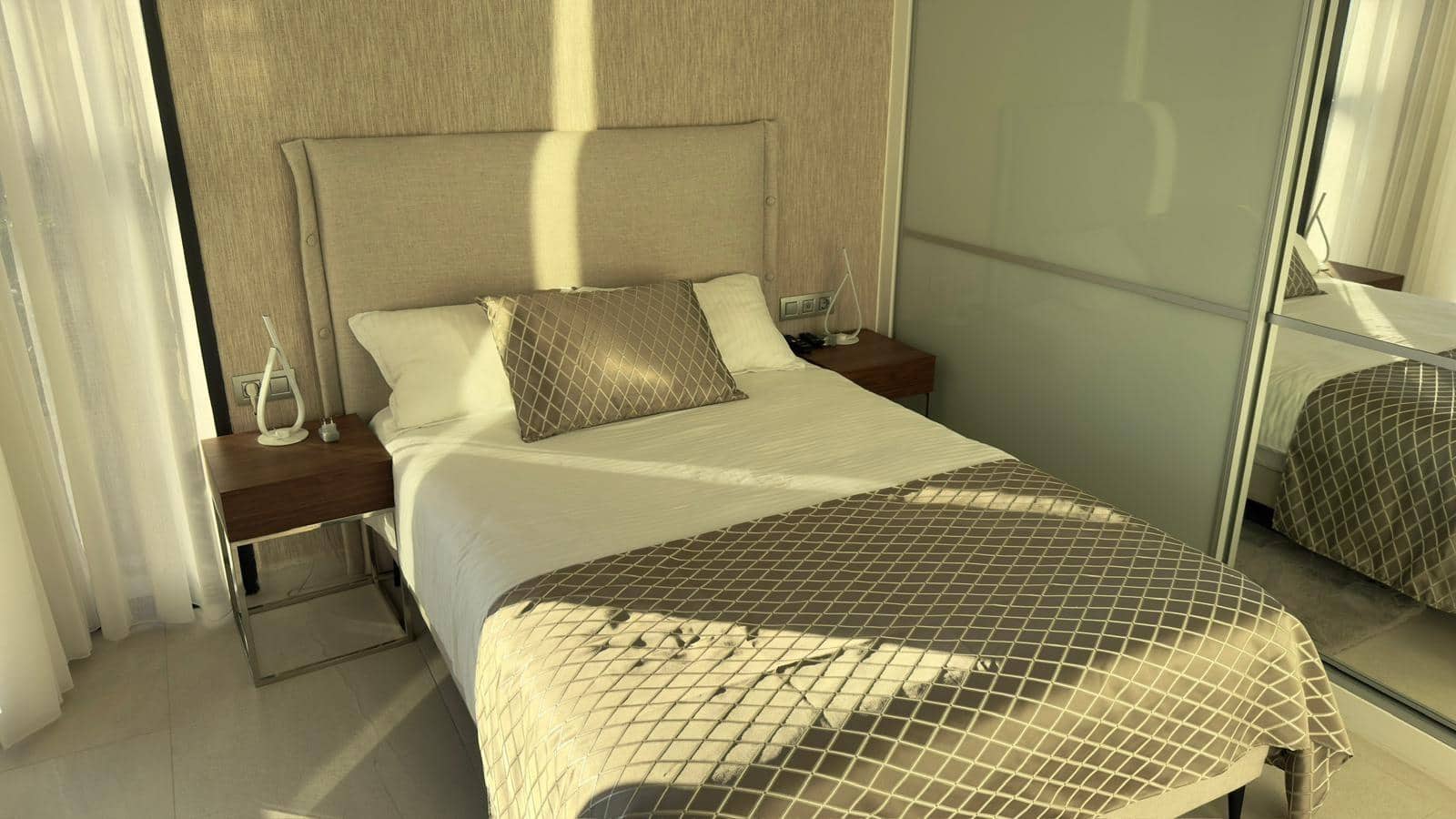 Villa/Maison de 3 chambres à louer à Finestrat avec piscine garage - 3 300 € (Ref: 7847335)