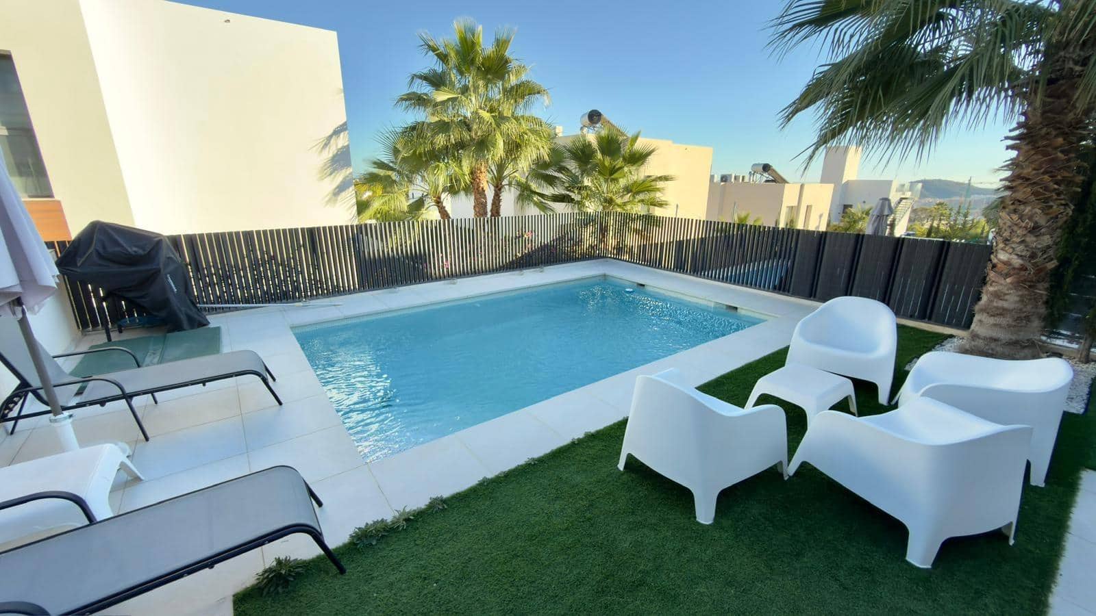 3 camera da letto Villa da affittare in Finestrat con piscina garage - 3.400 € (Rif: 7847335)