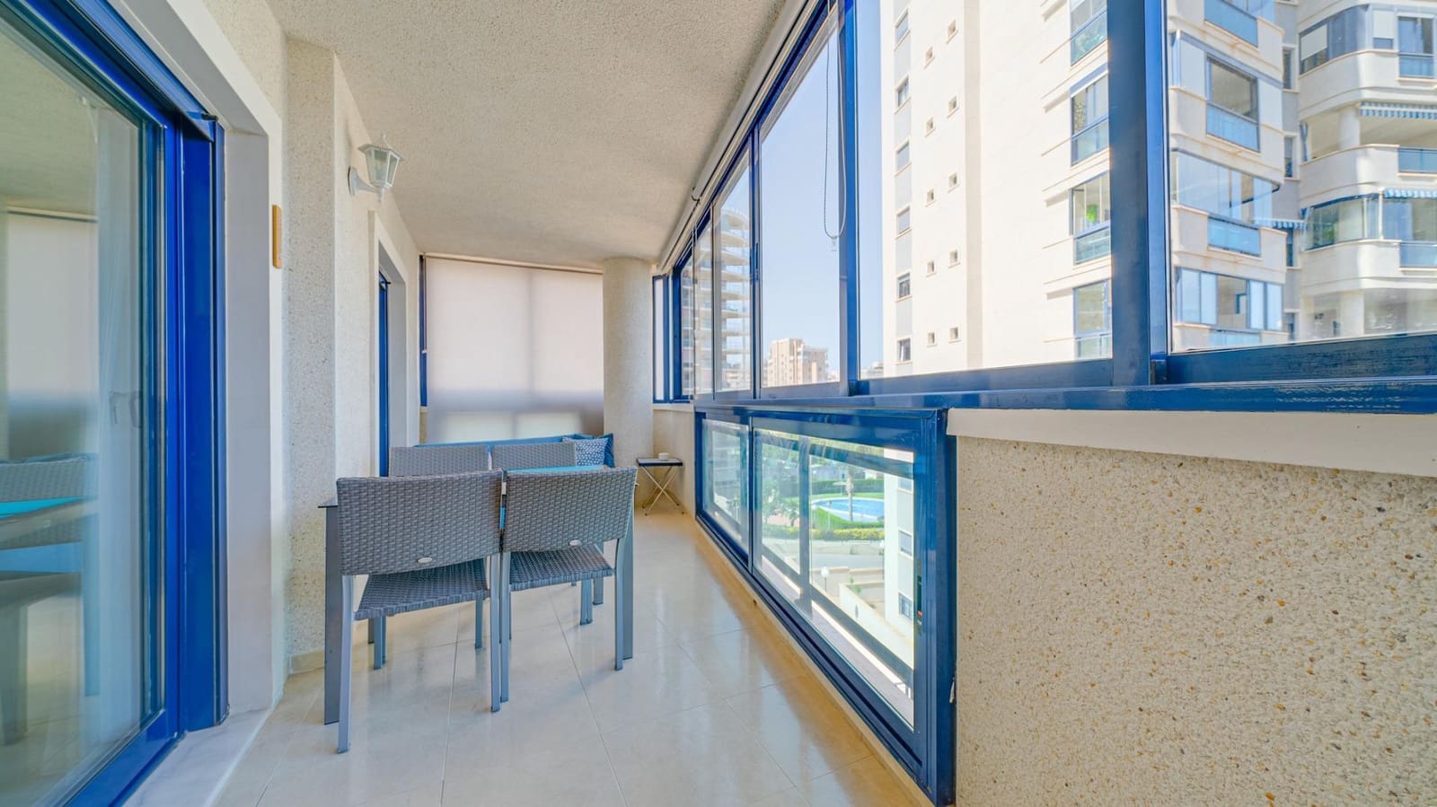 2 Zimmer Apartment zu vermieten in La Villajoyosa / Vila Joiosa mit Pool Garage - 1.350 € (Ref: 7885593)