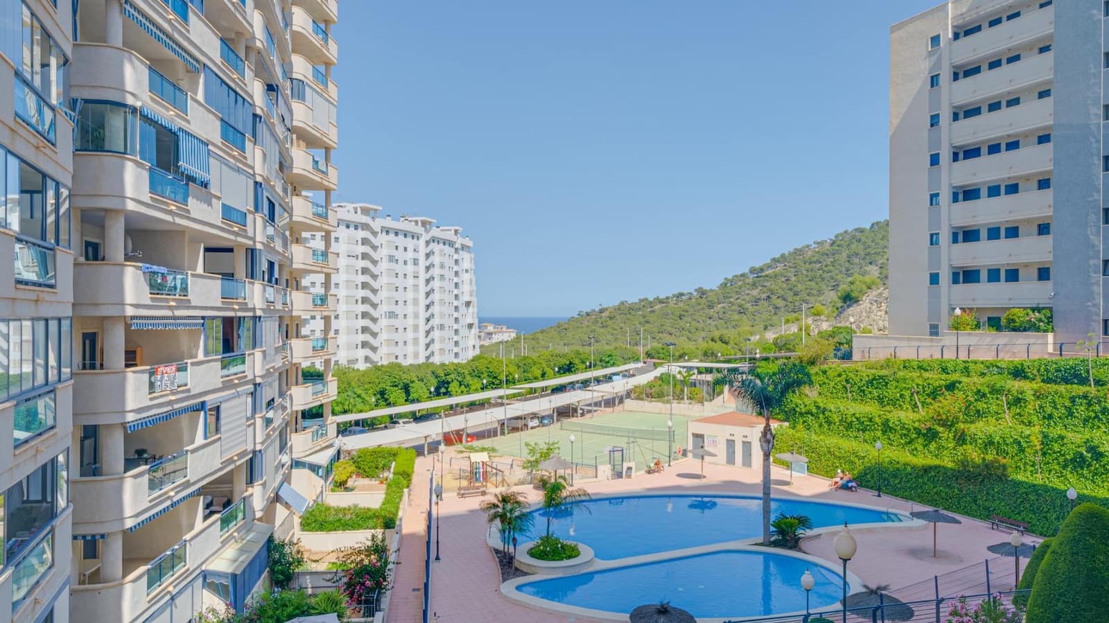 2 Zimmer Apartment zu vermieten in La Villajoyosa / Vila Joiosa mit Pool Garage - 1.350 € (Ref: 7885593)