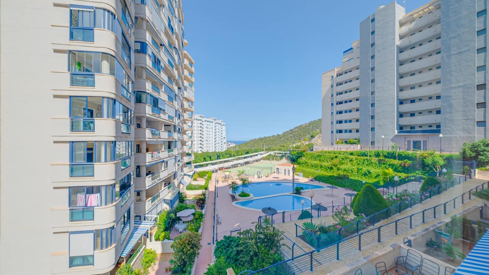 2 Zimmer Apartment zu vermieten in La Villajoyosa / Vila Joiosa mit Pool Garage - 1.350 € (Ref: 7885593)