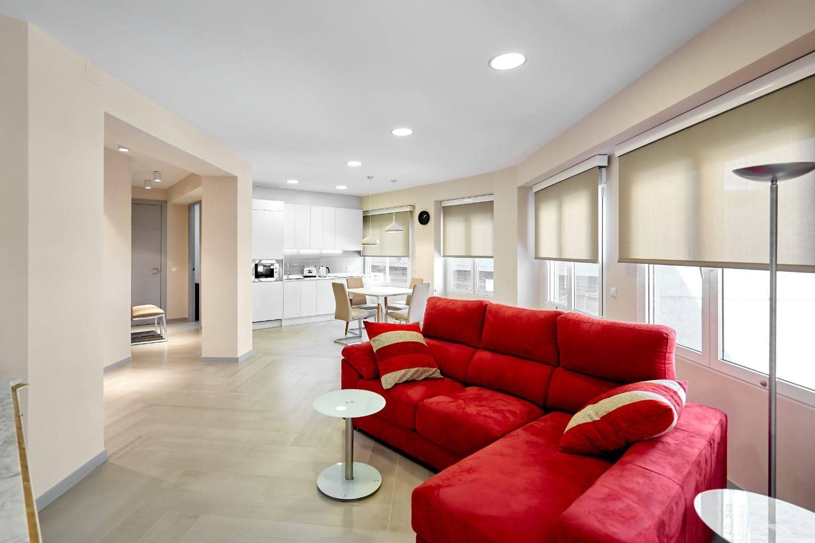 2 Zimmer Apartment zu vermieten in Alicante / Alacant Stadt - 1.500 € (Ref: 7973027)