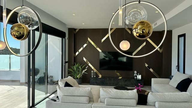 3 makuuhuone Huvila myytävänä paikassa Finestrat mukana uima-altaan - 1 550 000 € (Ref: 8131196)