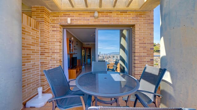 1 slaapkamer Penthouse te huur in La Villajoyosa / Vila Joiosa met zwembad garage - € 950 (Ref: 8202167)