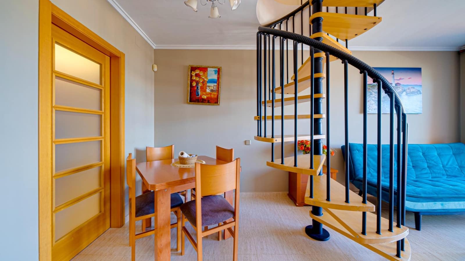 1 makuuhuone Kattohuoneisto vuokrattavana paikassa La Villajoyosa / Vila Joiosa mukana uima-altaan 
autotalli - 950 € (Ref: 8202167)