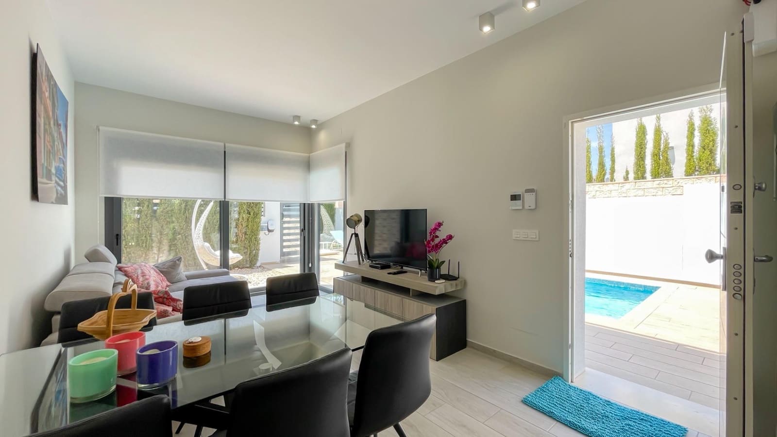 3 soveværelse Villa til leje i Finestrat med swimmingpool garage - € 3.200 (Ref: 8352220)