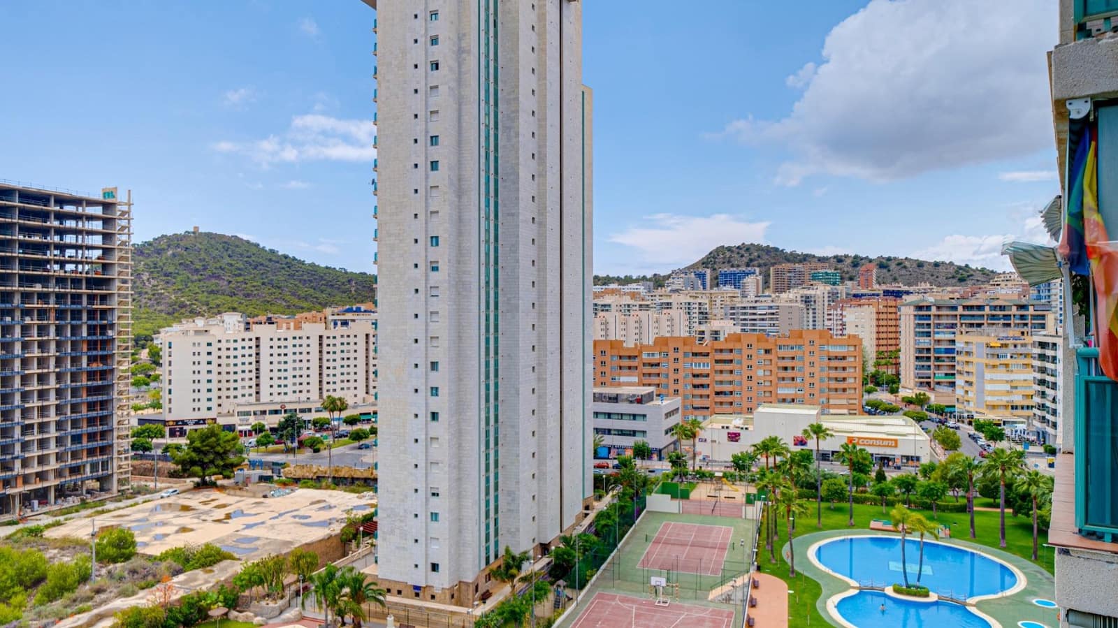 1 soveværelse Lejlighed til leje i La Villajoyosa / Vila Joiosa med swimmingpool - € 1.000 (Ref: 8363625)