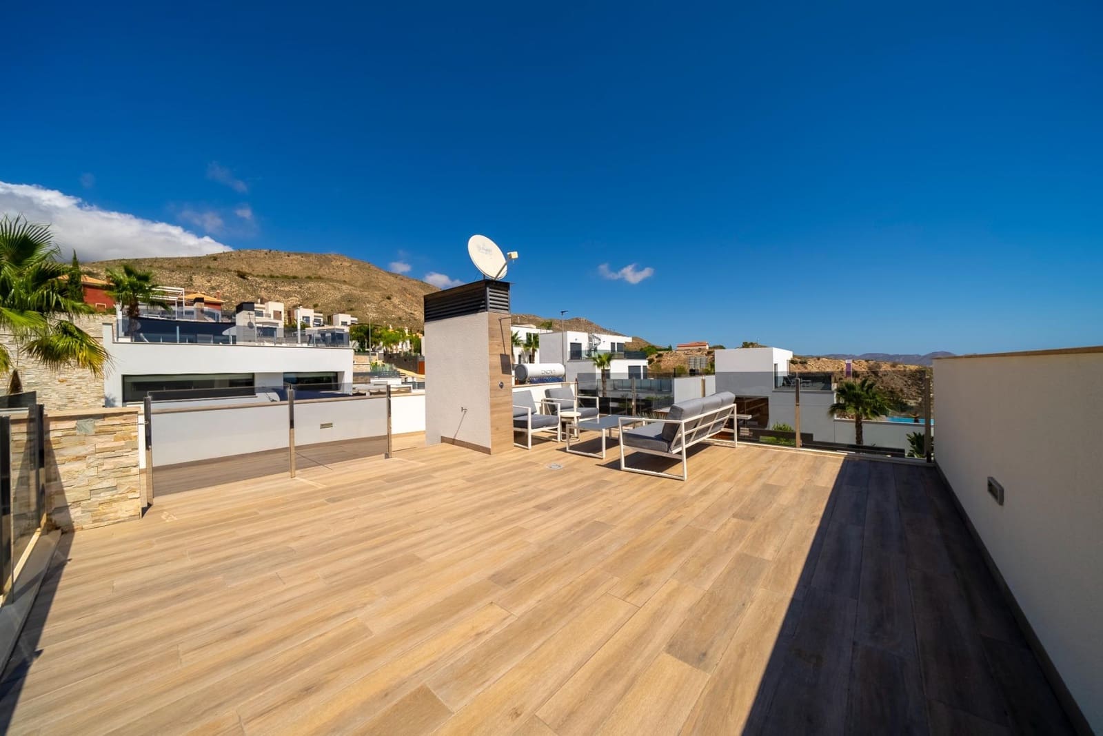 3 soveværelse Villa til leje i Finestrat med swimmingpool - € 3.500 (Ref: 8526851)