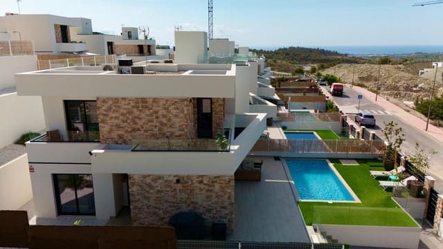 3 quarto Moradia para arrendar em Finestrat com piscina garagem - 3 300 € (Ref: 8529881)