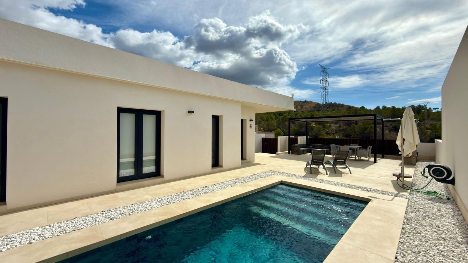 3 slaapkamer Villa te huur in Finestrat met zwembad - € 3.100 (Ref: 8641224)