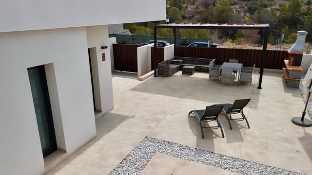 3 soverom Villa til leie i Finestrat med svømmebasseng garasje - € 3 100 (Ref: 8641224)