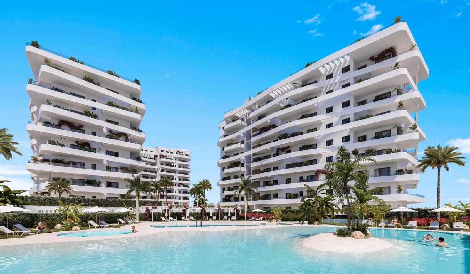 1 bedroom Apartment for sale in La Villajoyosa / Vila Joiosa with garage - € 239,000 (Ref: 8760348)