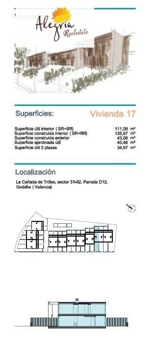 4 makuuhuone Rivitalo myytävänä paikassa Campolivar - 530 000 € (Ref: 8869881)