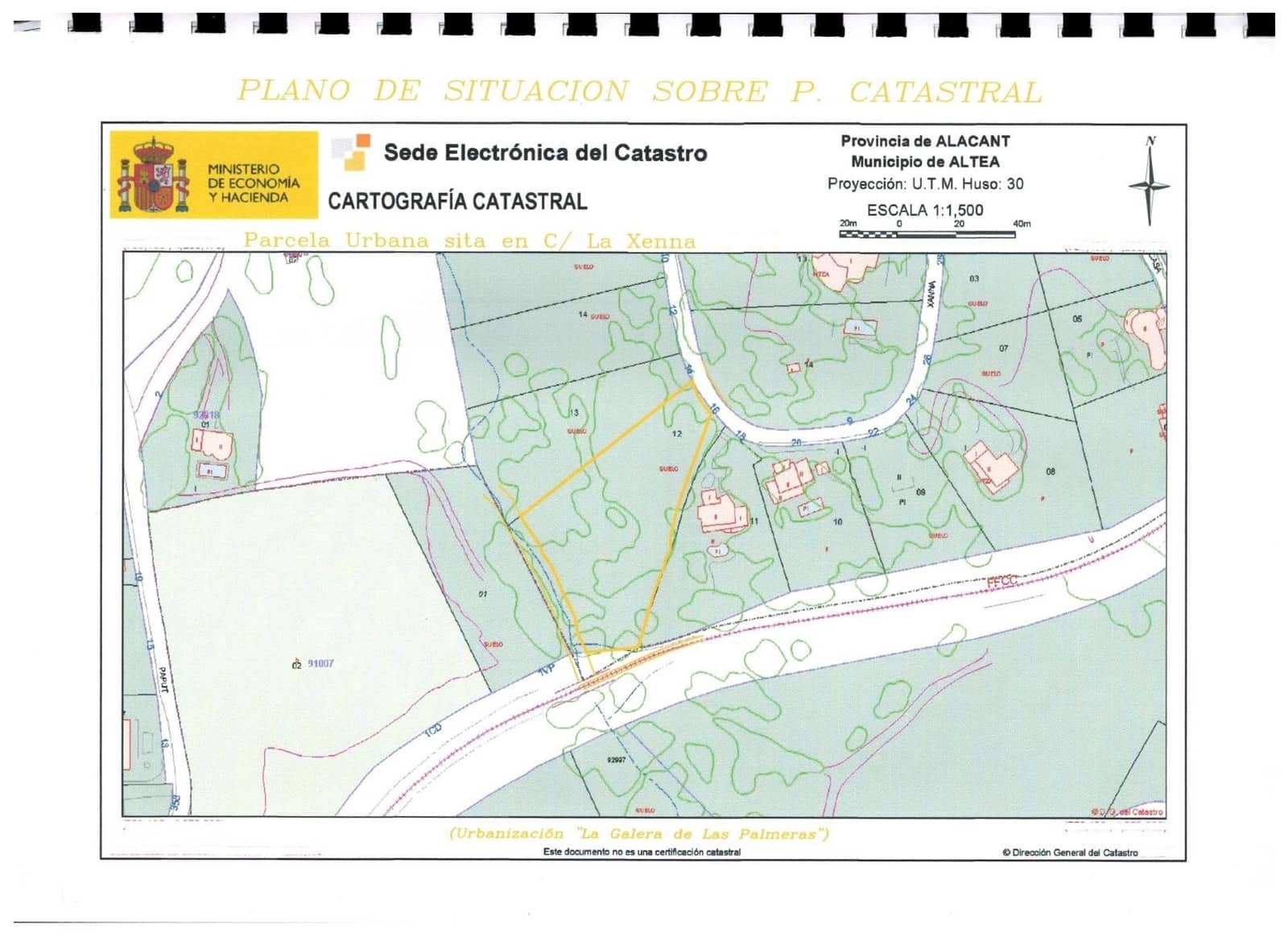 Building Plot for sale in Galera de las Palmeras - € 250,000 (Ref: 8917838)