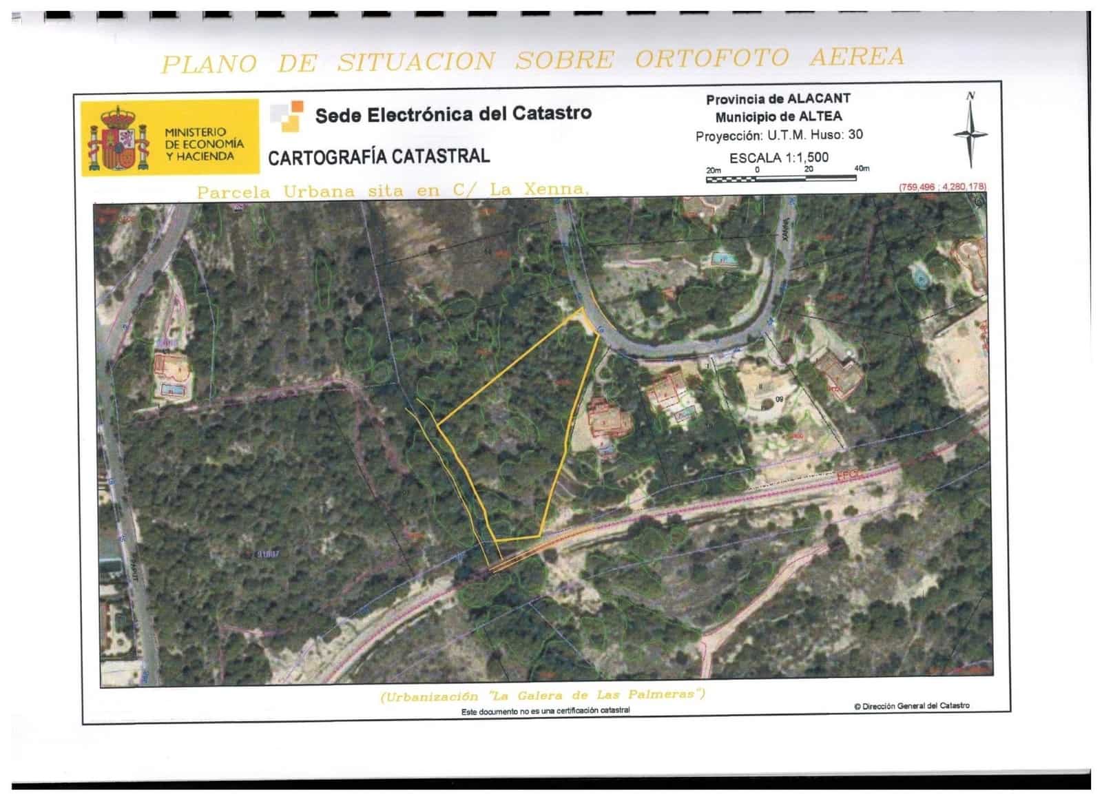Building Plot for sale in Galera de las Palmeras - € 250,000 (Ref: 8917838)