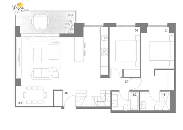 Ático de 3 habitaciones en Malilla, València ciudad en venta - 490.000 € (Ref: 8946814)