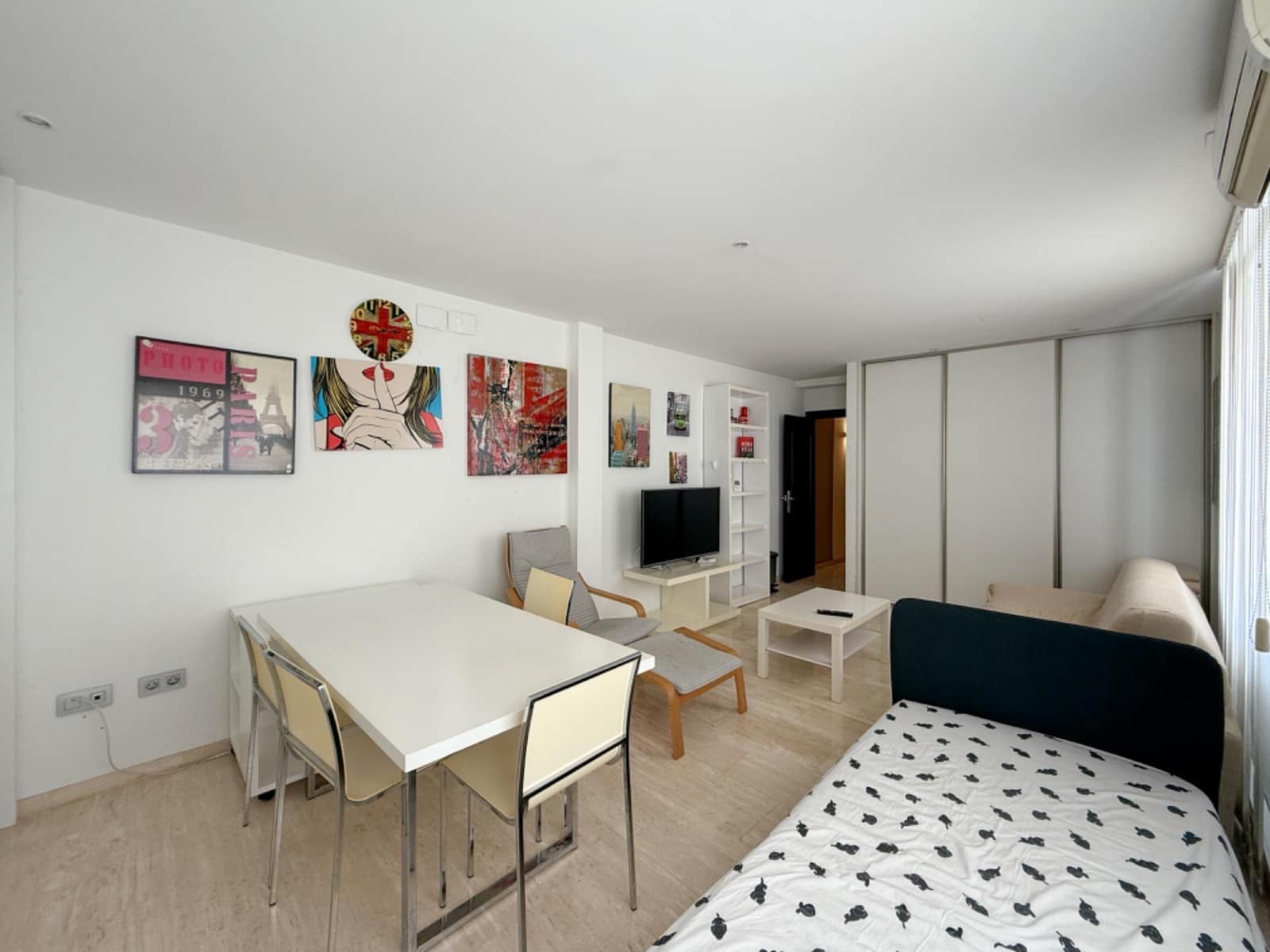 3 sovrum Lägenhet att hyra i Alicante stad med garage - 1 500 € (Ref: 9100825)