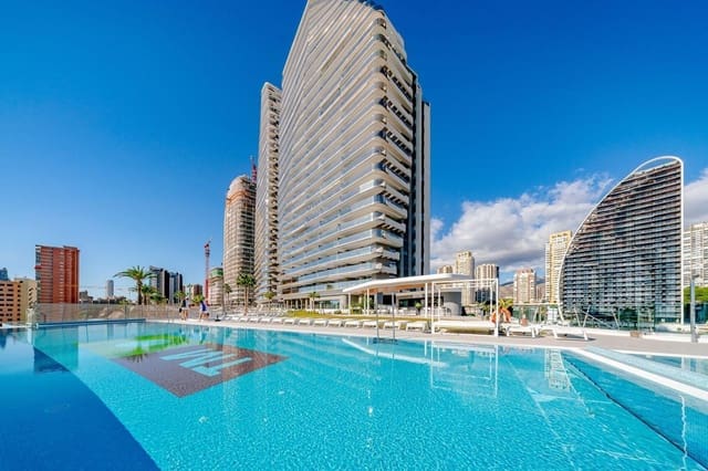 3 sypialnia Mieszkanie na sprzedaż w Playa Poniente, Benidorm z basenem garażem - 790 000 € (Ref: 9161140)