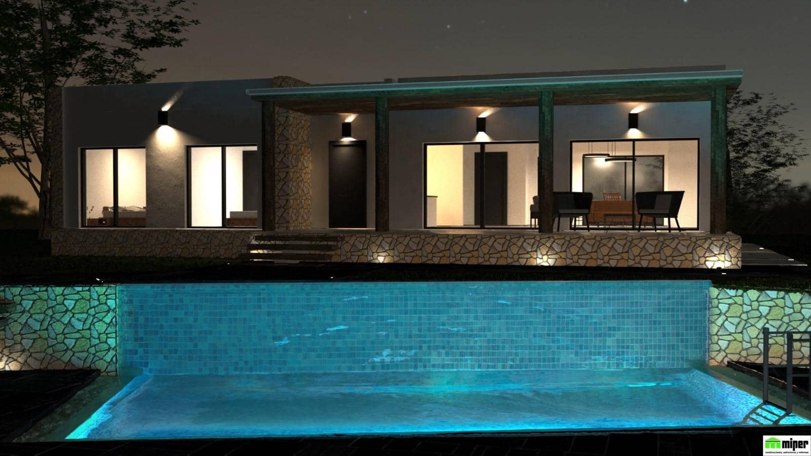 3 bedroom Villa for sale in Pinoso with pool garage - € 389,000 (Ref: 9208411)