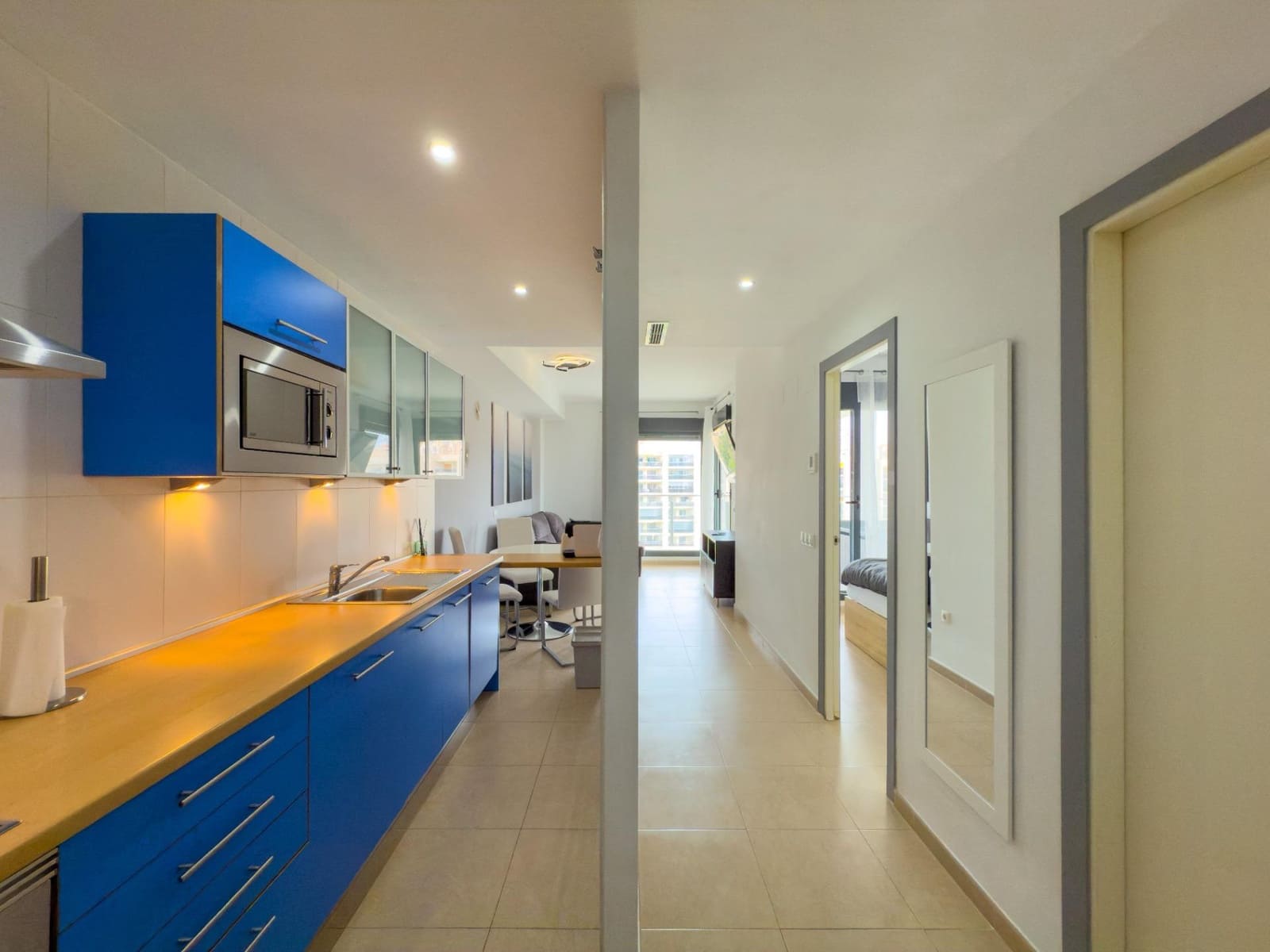 1 soverom Leilighet til leie i La Villajoyosa / Vila Joiosa med svømmebasseng - € 1 100 (Ref: 9294443)