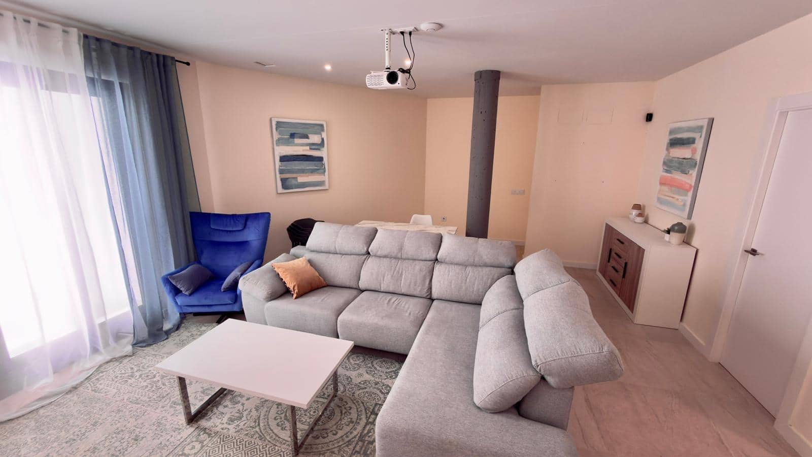 Apartamento de 3 habitaciones en Finestrat en alquiler con piscina - 2.500 € (Ref: 9322006)