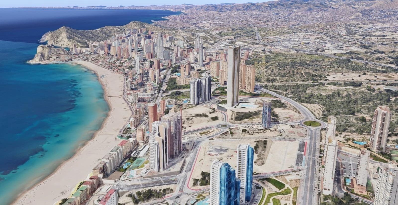 3 makuuhuone Huoneisto myytävänä paikassa Benidorm mukana uima-altaan 
autotalli - 810 000 € (Ref: 9324291)