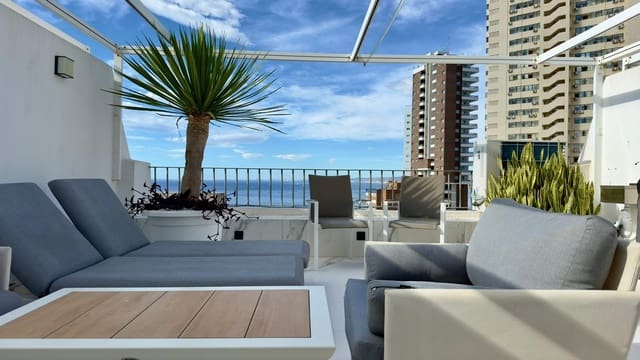 3 soveværelse Penthouse til salg i Rincón Alto, Benidorm med swimmingpool - € 550.000 (Ref: 9335065)