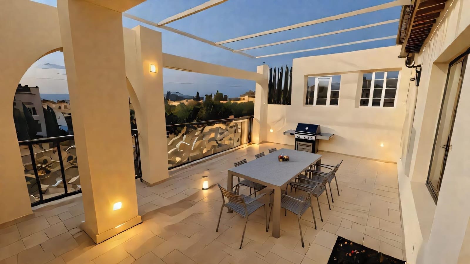 4 bedroom Penthouse for rent in Alicante / Alacant city with garage - € 1,500 (Ref: 9362438)