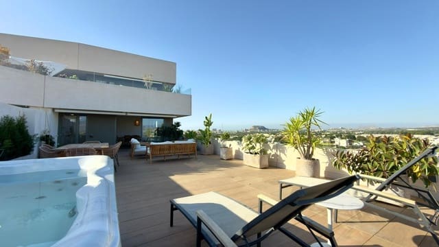 Ático de 3 habitaciones en PAU, Alicante / Alacant ciudad en venta con piscina garaje - 975.000 € (Ref: 9406733)