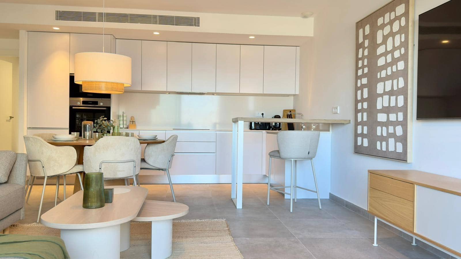 Apartamento de 3 habitaciones en Santa Pola en alquiler con piscina garaje - 1.700 € (Ref: 9414216)