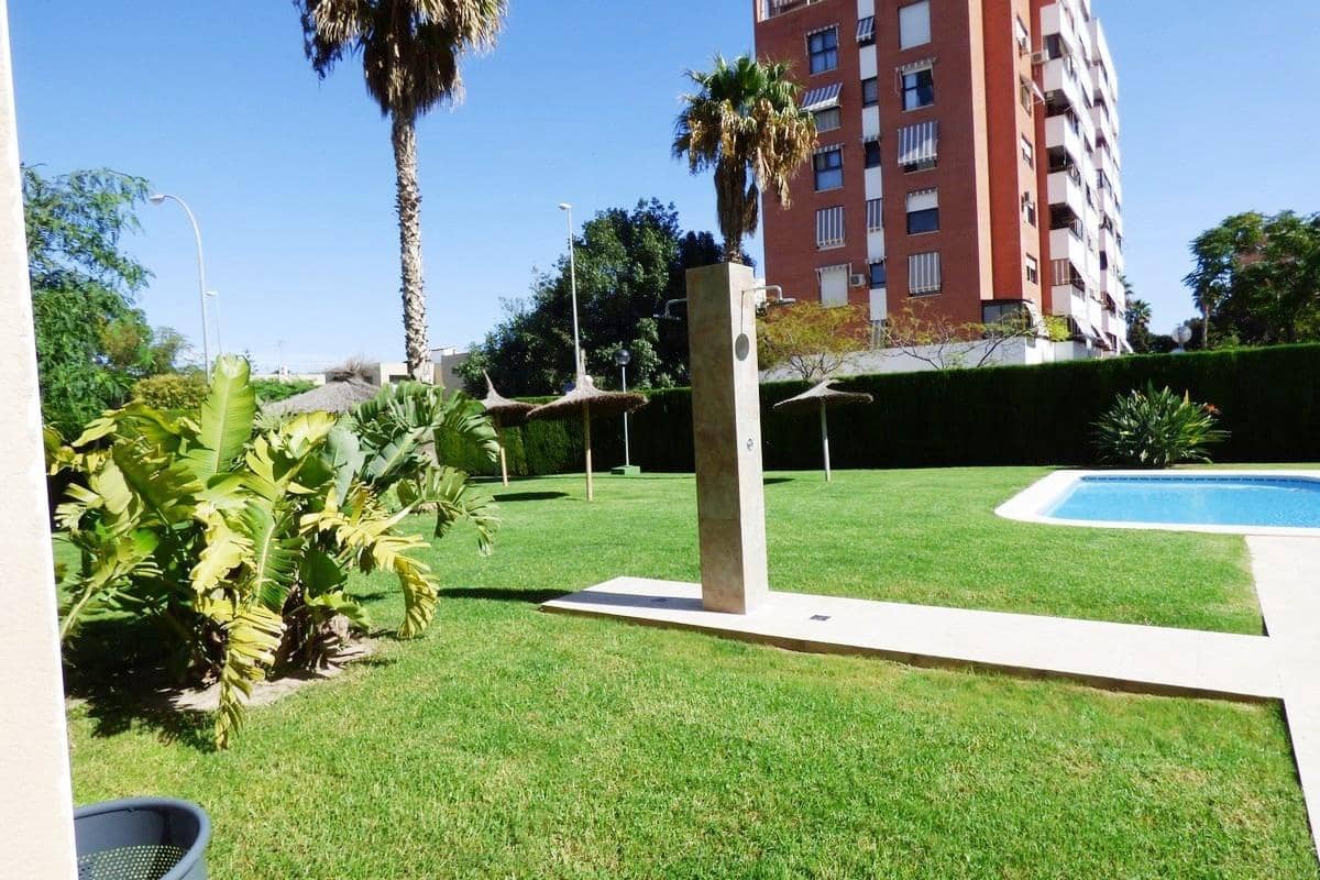2 quarto Apartamento para arrendar em Alicante cidade com piscina garagem - 1 100 € (Ref: 9450244)