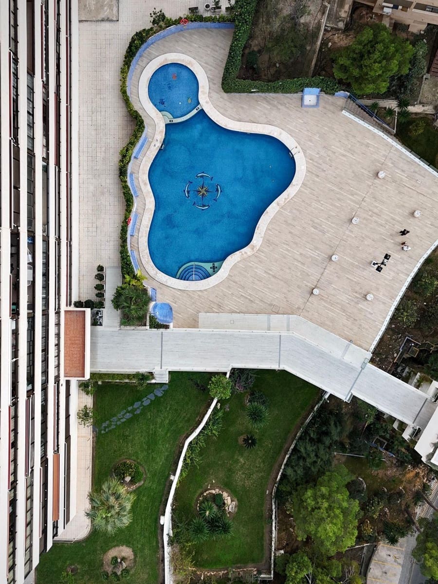 Appartement de 1 chambre à louer à Benidorm avec piscine - 1 350 € (Ref: 9536296)